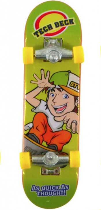 Mini Skateboard de ghidat cu degetul pentru copii Finger Skateboard dezvolta abilitatile cognitive piese de rezerva Multicolor BBL2190 