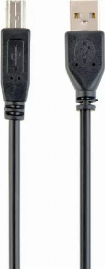 CABLU USB GEMBIRD pt. imprimanta USB 2.0 T la USB 2.0 Type-B T 1m black CCP-USB2-AMBM-1M 