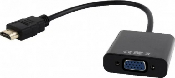 CABLU video SPACER splitter HDMI M la VGA F + Jack 3.5mm T 15cm rezolutie maxima Full HD 1920 x 1080 la 60Hz converteste semnal 