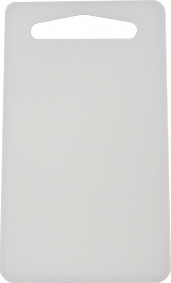 Tocator din plastic alb 24 x 14 cm 