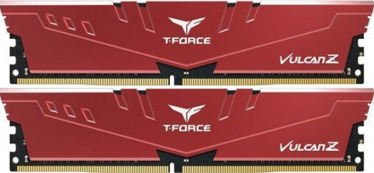 Kit Memorie TeamGroup T-Force Vulcan Z Red 32GB DDR4 3200MHz CL16 Dual Channel 