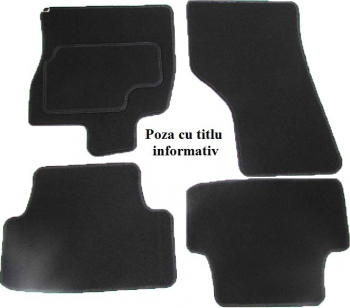Covorase material textil mocheta dedicate AUDI A6-C6 2004-2006 