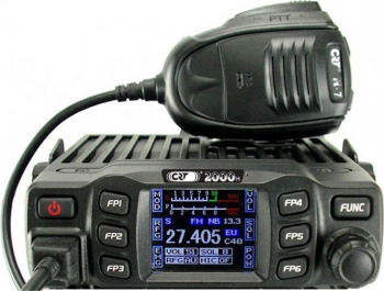 Statie radio CB CRT 2000H AM/FM 12V ASQ 40 canale Negru