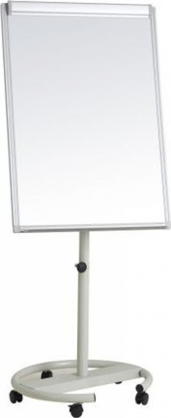 Flipchart magnetic mobil 70x100 cm cu brate laterale +Plus Office 7 ani garantie 