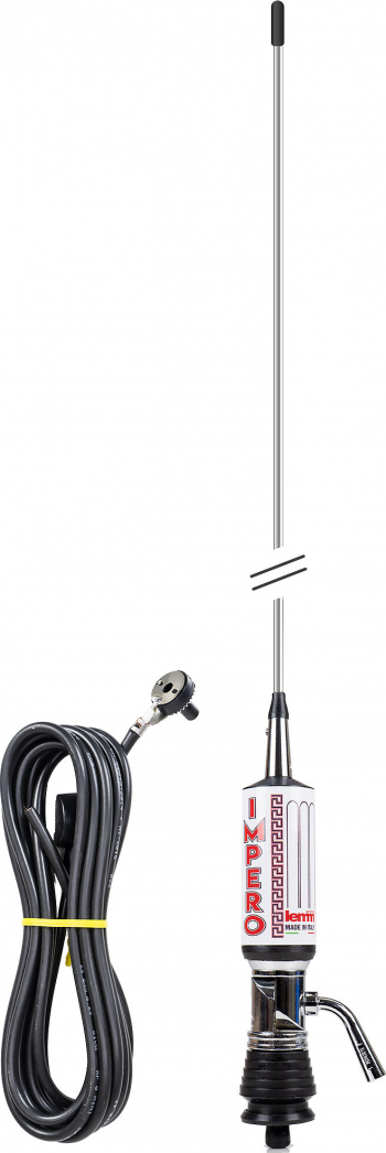 Antena CB LEMM TURBO IMPERO 200 cm 2500W cablu RG58 4m 