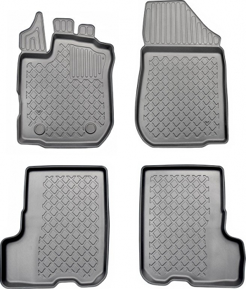 Covorase auto tip tavita Dacia Sandero II / Stepway II fabricatie 12.2012 - 12.2020 