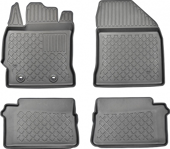 Covorase auto tip tavita Toyota Auris II fabricatie 01.2013 - 12.2018 inclusiv Hybrid 