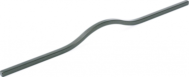 Maner pentru mobila Brave finisaj gri metalizat L 240 mm 