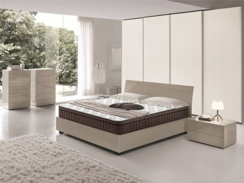 Saltea superortopedica Prestige ZERO GRAVITY 200x120x22cm cu arcuri individuale 7 zone de confort hipoalergenica fermitate medie 