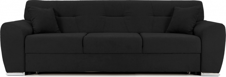 Canapea Extensibila 3 locuri ASTORIA 235x95x85 cm Negru 