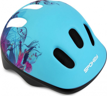 Casca sport pentru copii Spokey Florist marimea XS circumferinta cap 44 and ndash 48 cm albastru 