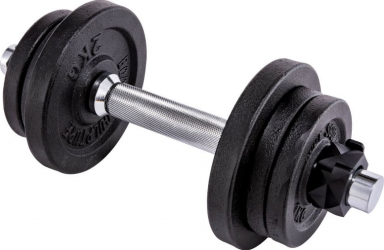 Gantera ajustabila Body Sculpture 780L 10 Kg negru 
