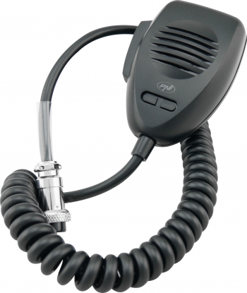 Microfon PNI CDS04 tip condenser cu 4 pini pentru statie radio CB Negru 