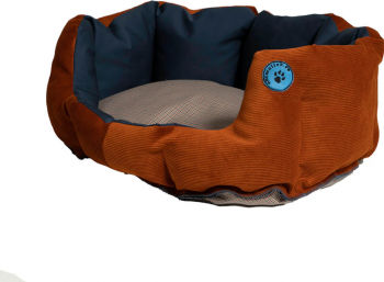 Culcus pentru caine Animalier din bumbac calitate premium 65x50x25 cm