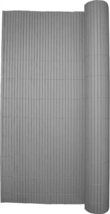 Paravan pentru balcon terasa gard PVC gri 1300 g/m2 UV 3x1 m