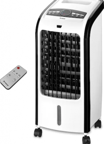 Racitor Aer Cu Timer Trisa Hidro Cool Cu Telecomanda 80W 4L 3 Viteze Alb - Negru 