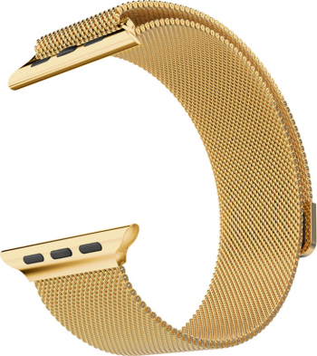 Bratara compatibila Apple Watch 1/2/3/4 Milanese Loop 38-40 mm 8016ACS-auriu 