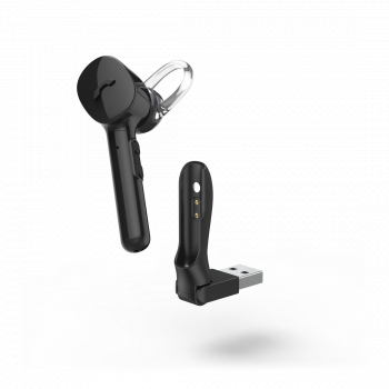 Casca Mono Hama MyVoice1300 Bluetooth Multipoint Control Vocal Negru 