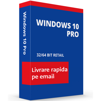 Licenta Windows 10 Pro Retail Permanenta 