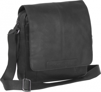 Geanta de barbati din piele naturala The Chesterfield Brand Raphael Neagra