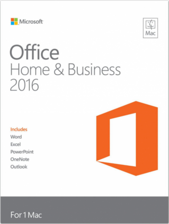 Microsoft Office 2016 Mac OS Home and Business Retail Licenta Permanenta 