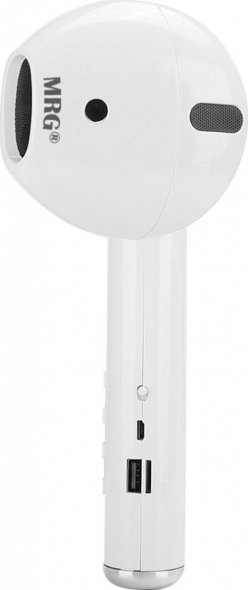 Boxa portabila MRG MMK-101 Bluetooth USB Micro-SD Handsfree Alb 