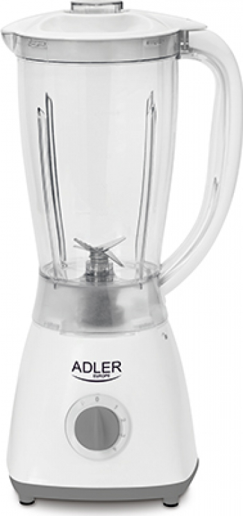 Blender Adler AD405 450W 4 viteze 1.5 litri Functie Pulsare Alb 