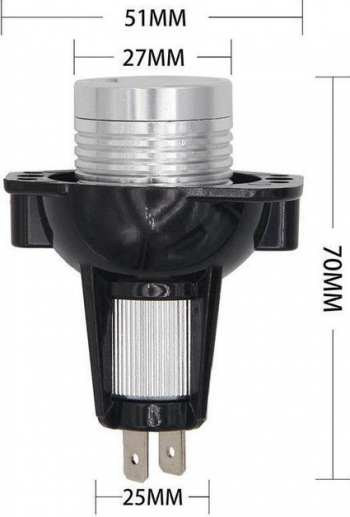 Set 2 becuri auto 6W pentru BMW E90 - Led Marker