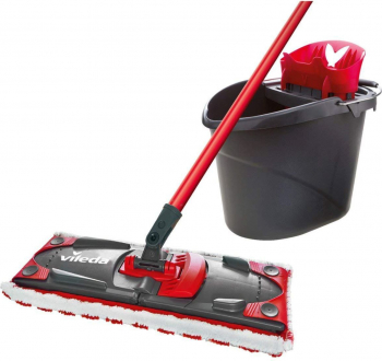 Set mop plat Vileda Complete Ultramax 2in1 XL 21202 cu storcator si galeata 