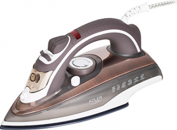 Fier de calcat Adler AD5030 3000W Talpa Ceramica Functie AutoCuratare Gri 