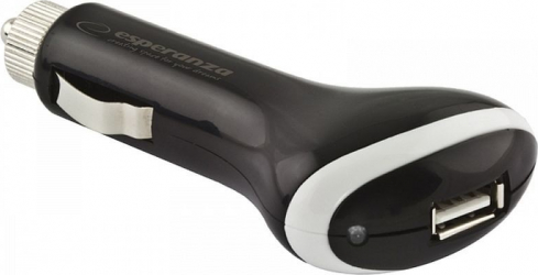 Adaptor bricheta auto USB indicator LED universal Esperanza 