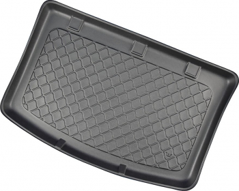 Tavita portbagaj Kia Rio III caroserie hatchback fabricatie 08.2011 - 2017 fara spatiu de depozitare suplimentar