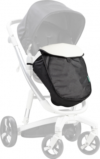 Sac de iarna Bebumi pentru carucior Space negru 