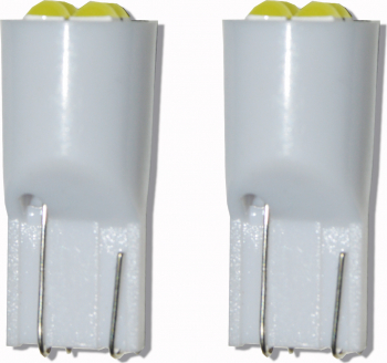 Set 2 x bec LED T10 4W 12V