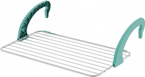 Uscator de rufe pentru balcon Balcony Lock 10 din aluminiu Studio Casa 
