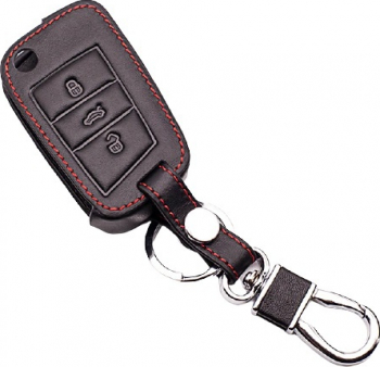 Husa Cheie Auto VW Volkswagen Golf 7 Polo Skoda Seat Piele 