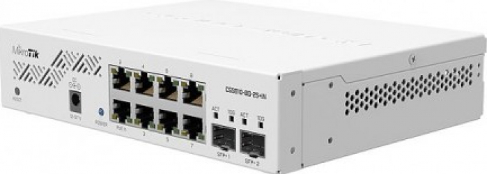 Switch MikroTik CSS610-8G-2S+IN 8 Porturi 