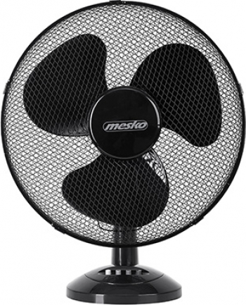 Ventilator de masa Mesko MS 7308 45 W 2 viteze Oscilare Negru 