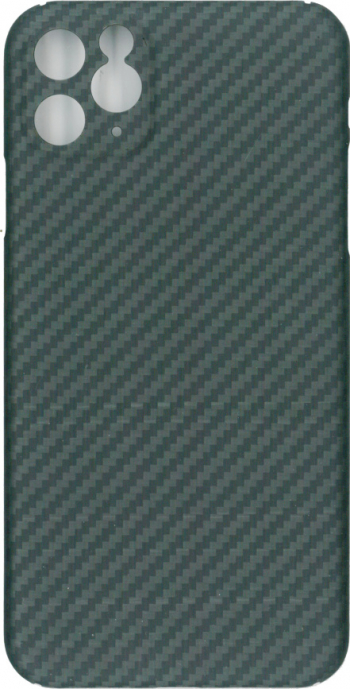 Husa protectie spate KEVLAR negru pentru iPhone 11 Pro 