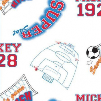 Rola tapet 10 X 0 52 m Mickey Footbal TA71999