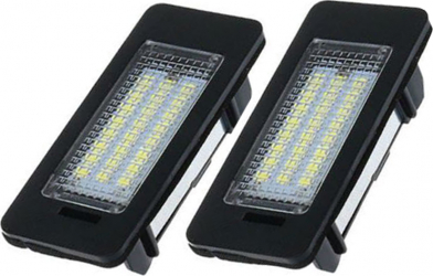 Set 2 Lampi CANBUS dedicate pentru numar spate Audi 