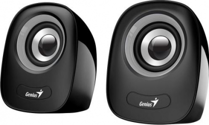 Boxe Genius SP-Q160 2.0 6W Negru-Argintiu 
