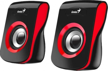 Boxe Genius SP-Q180 2.0 6W Negru-Rosu