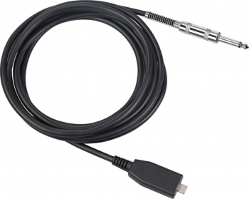 Cablu audio USB-C tata la RCA 6 3mm tata prelungitor 2 metri Negru SHO2176 