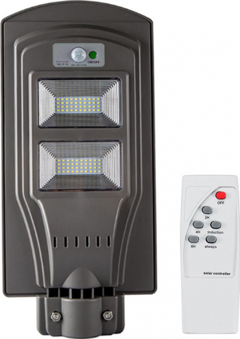 Proiector solar stradal cu telecomanda 60W 