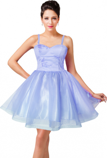Rochie babydoll light blue marimea 36 S 