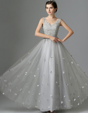Rochie lunga Silver Dream marimea 40 L 