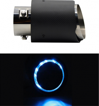 Ornament auto toba esapament LED universal