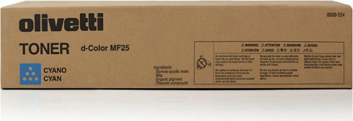 Toner original Olivetti albastru compatibil pentru d-Color MF-25 