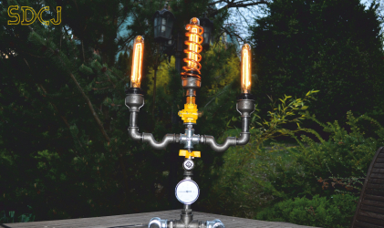 lampa sfesnic steampunkdesigncj